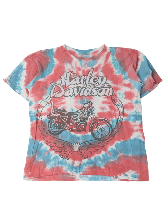 Tie Dye Harley Davidson T-Shirt