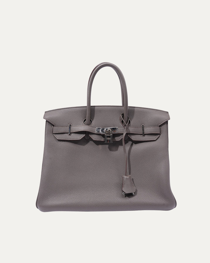 Gris Etain Togo Birkin 35