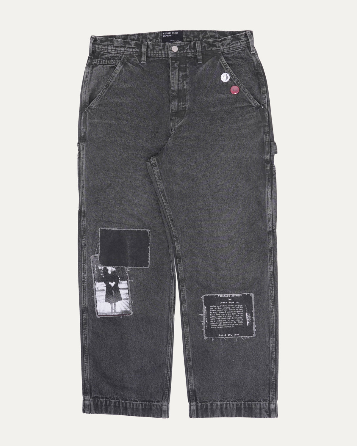 Seoul Exclusive Assemblage Paint Pants