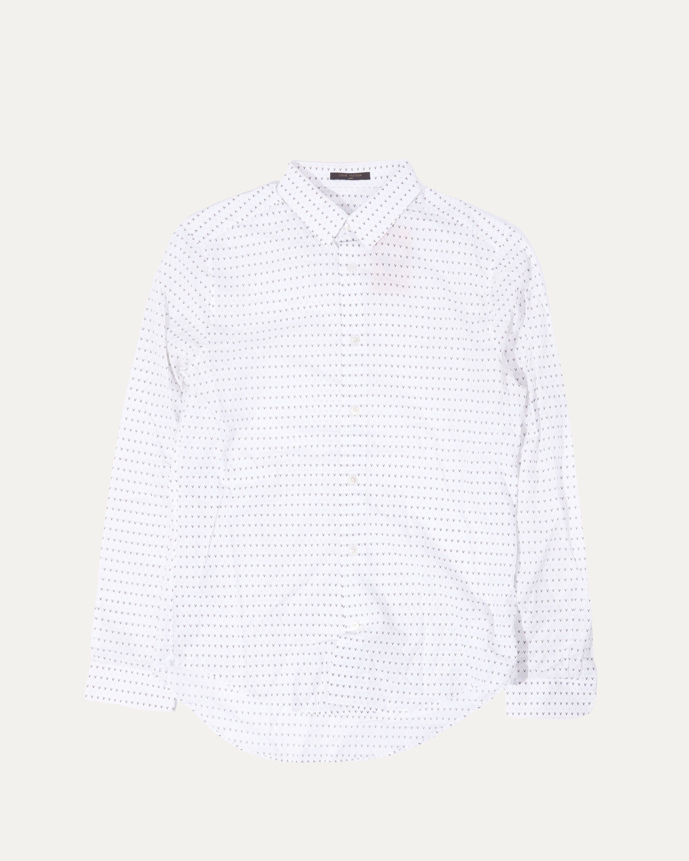 Sans Serif Monogram Shirt