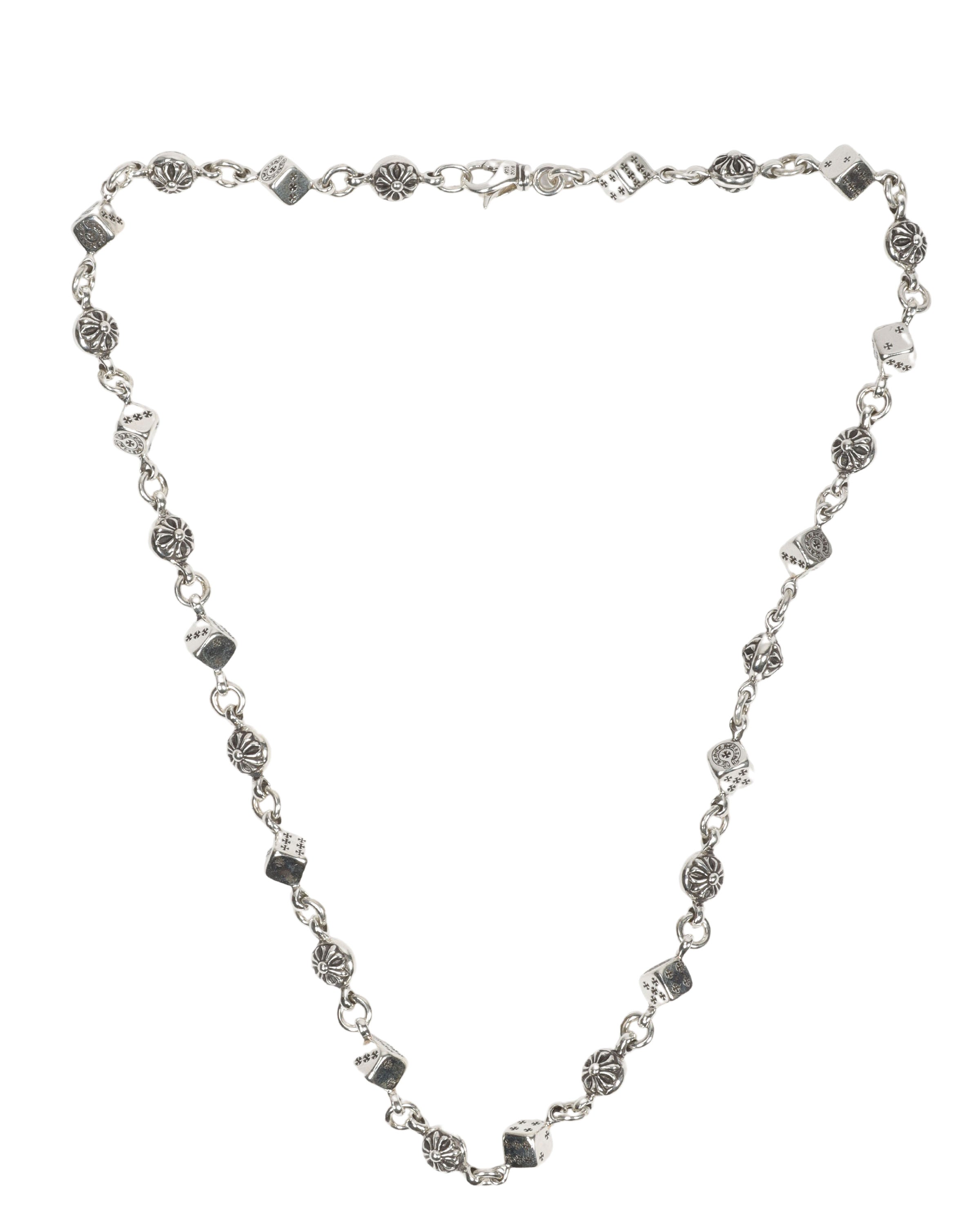 Dice Chain Chrome Hearts Dice Necklace – Justin Reed