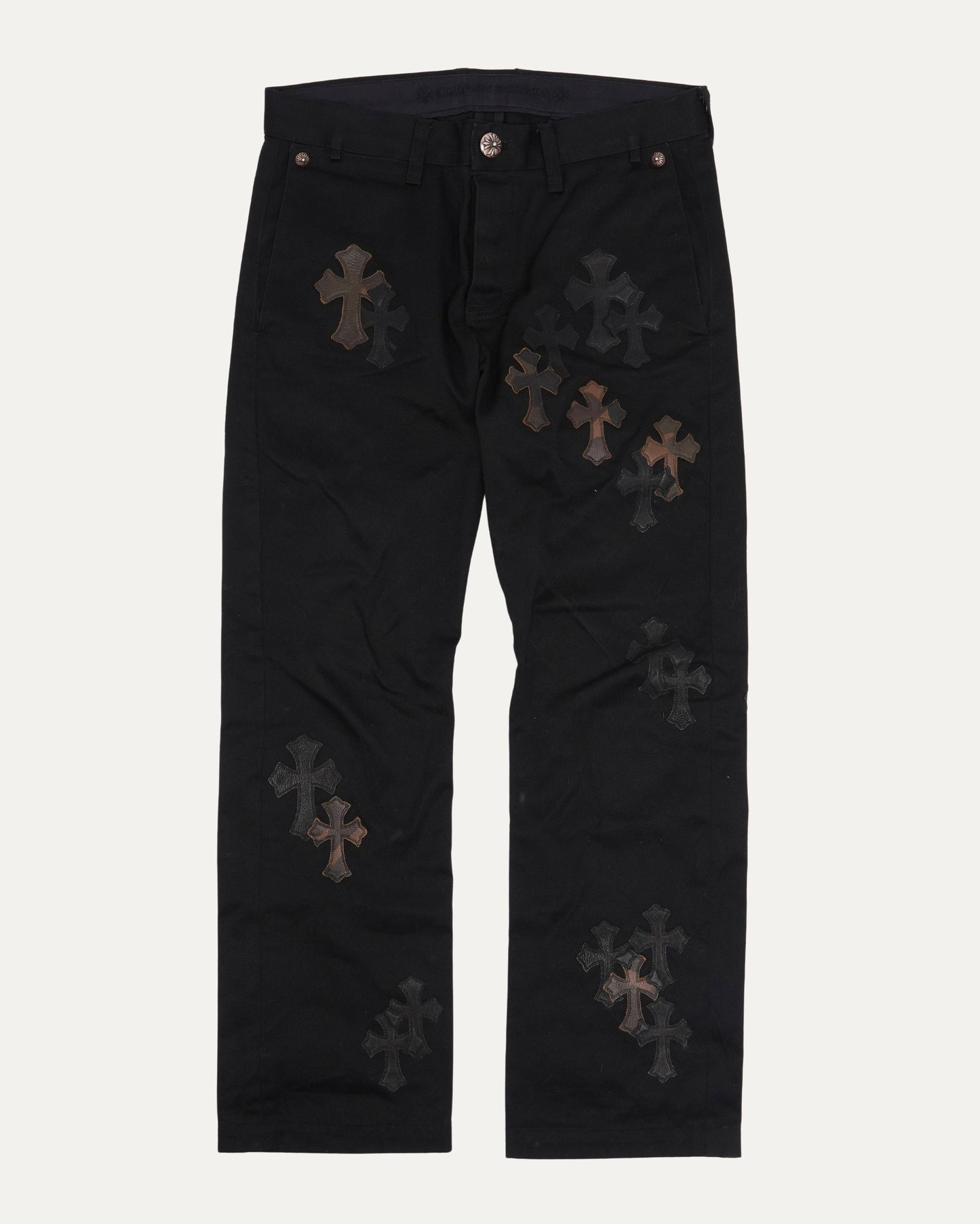 Camouflage Cross Patch Chino Pants