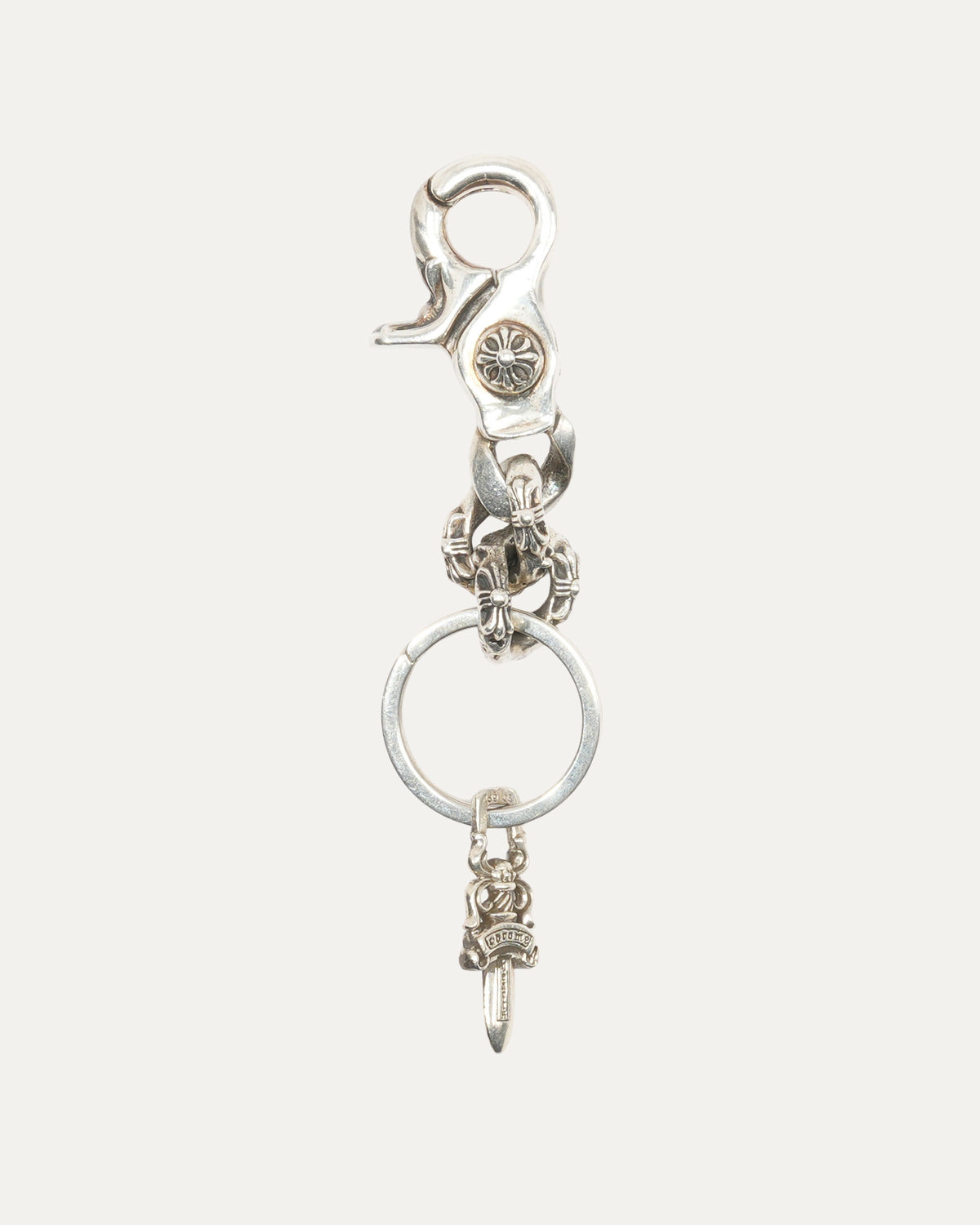 Fancy Link Dagger Key Clip