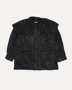 Leather Duster Jacket