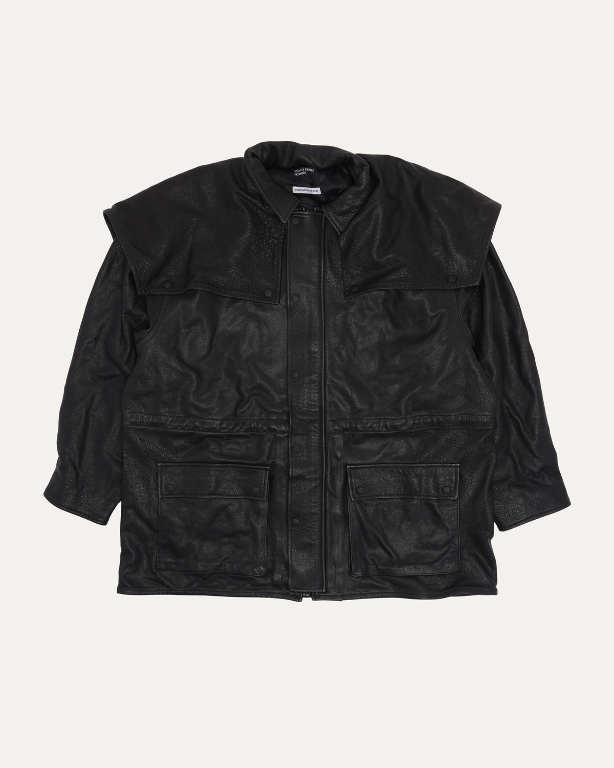 Leather Duster Jacket