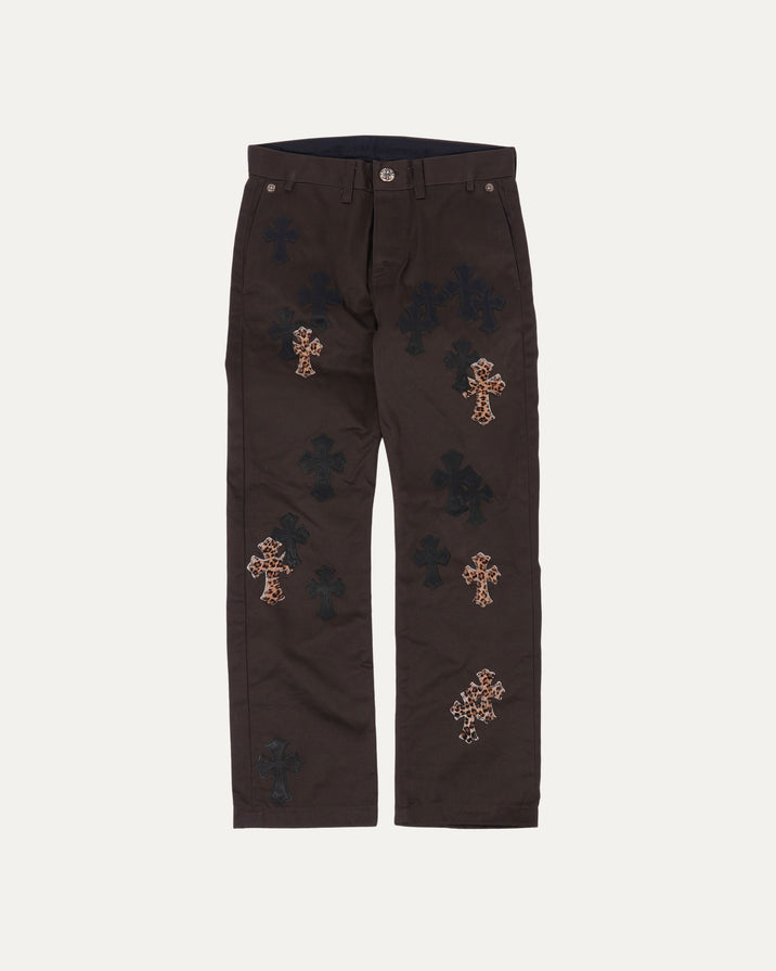 Cross Patch Chino Pants