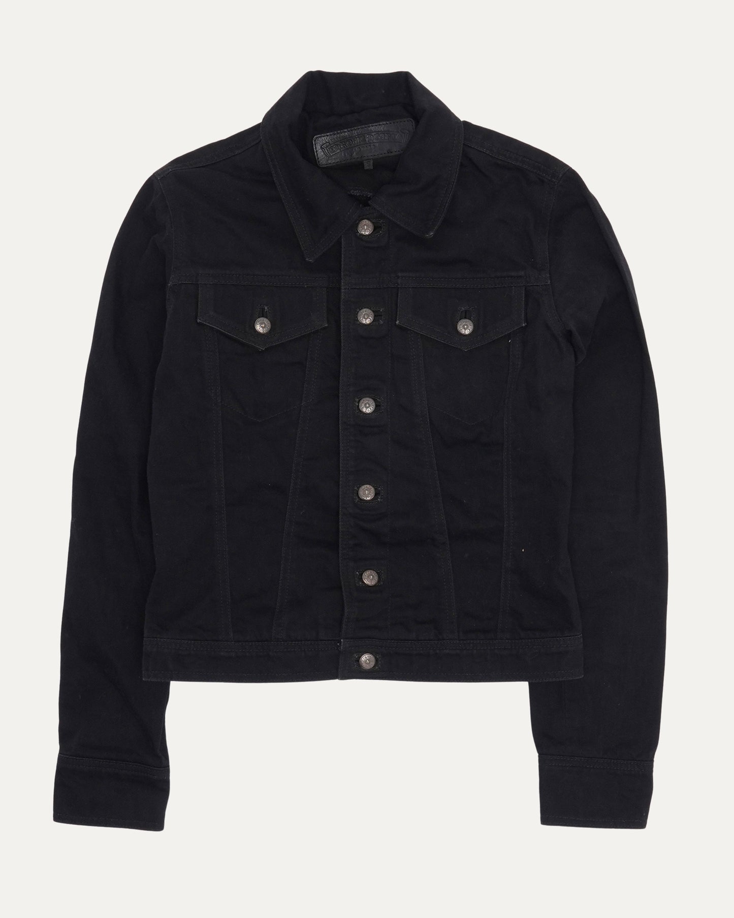 Hairy Cross Patch Denim Type 3 Trucker Jacket