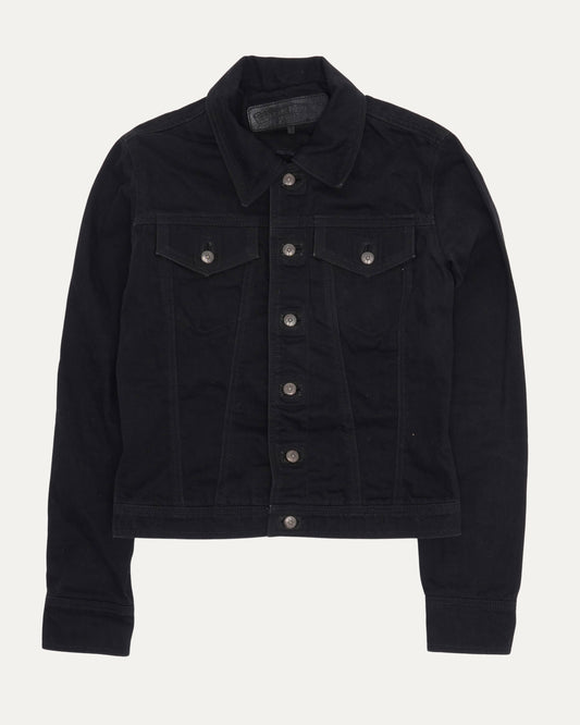 Hairy Cross Patch Denim Type 3 Trucker Jacket