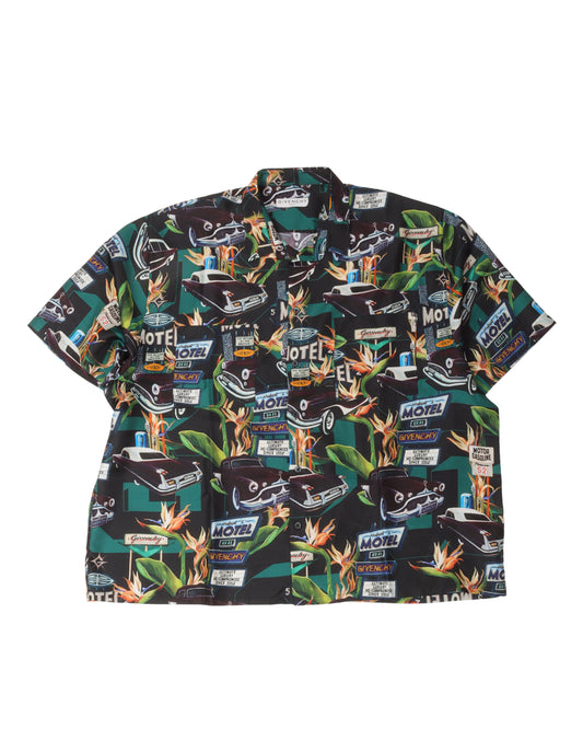 SS21 Paradise Motel Silk Short Sleeve Shirt