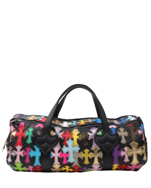 Chrome Hearts Multicolor Cross Patch Cemetery Duffle Bag – Justin Reed