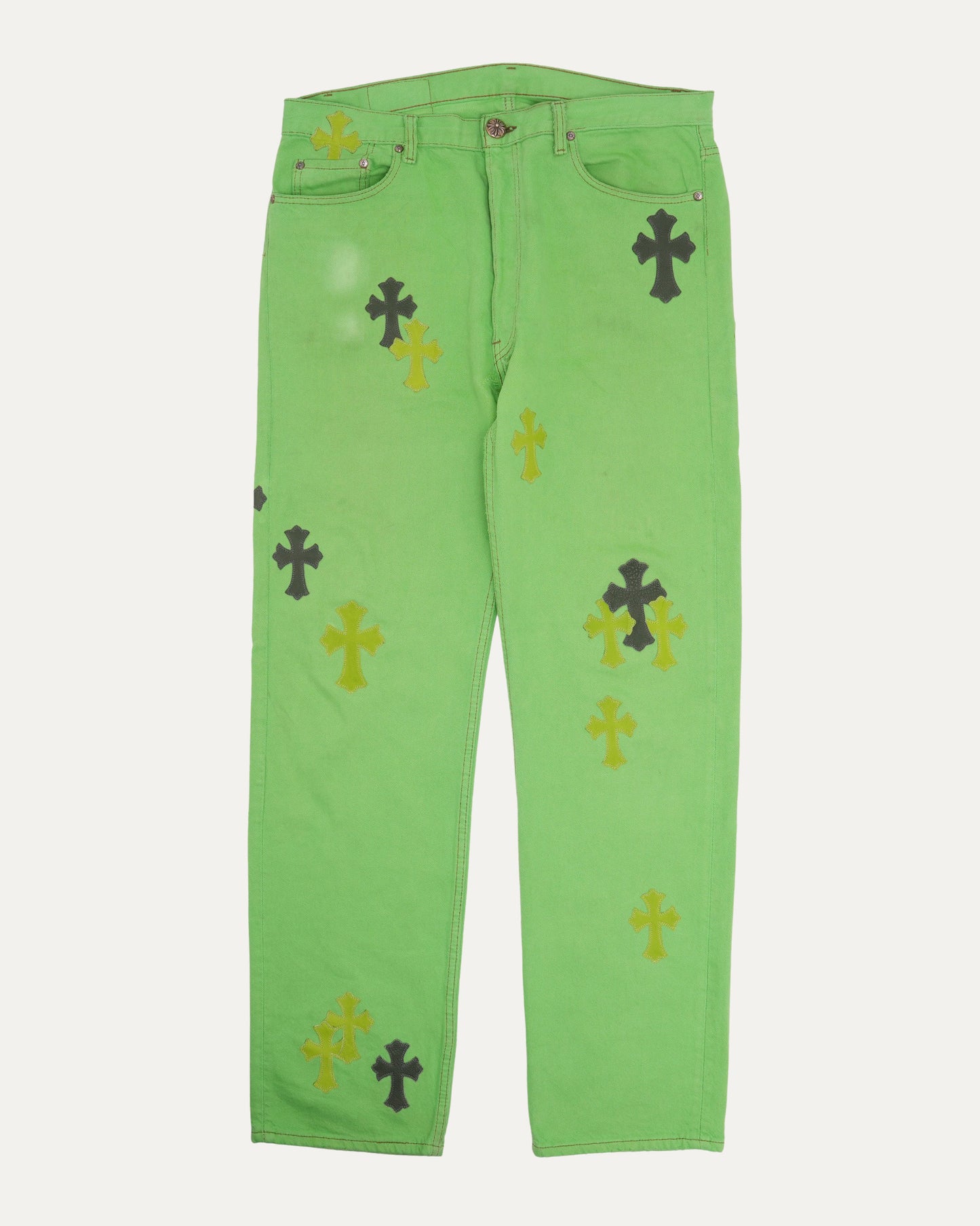Sex Records Levi's 501 Cross Patch Jeans