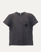 Vintage Embroidered Cross Pocket T-Shirt