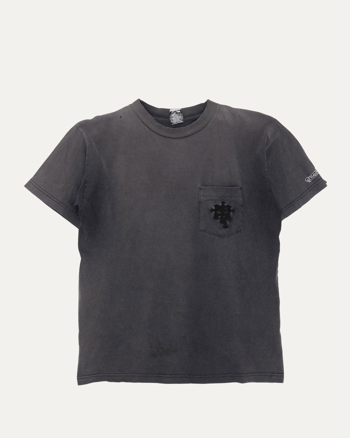 Vintage Embroidered Cross Pocket T-Shirt