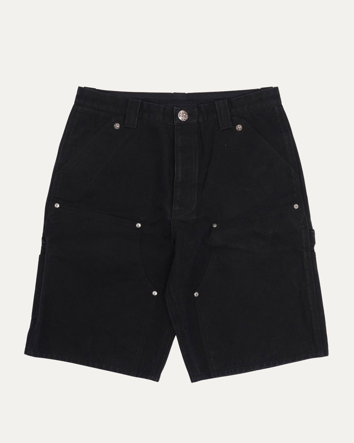 Cross Patch Double Knee Shorts