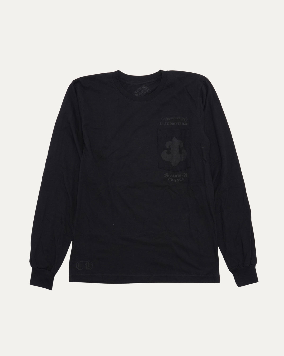 Tonal Paris Long Sleeve Pocket T-Shirt
