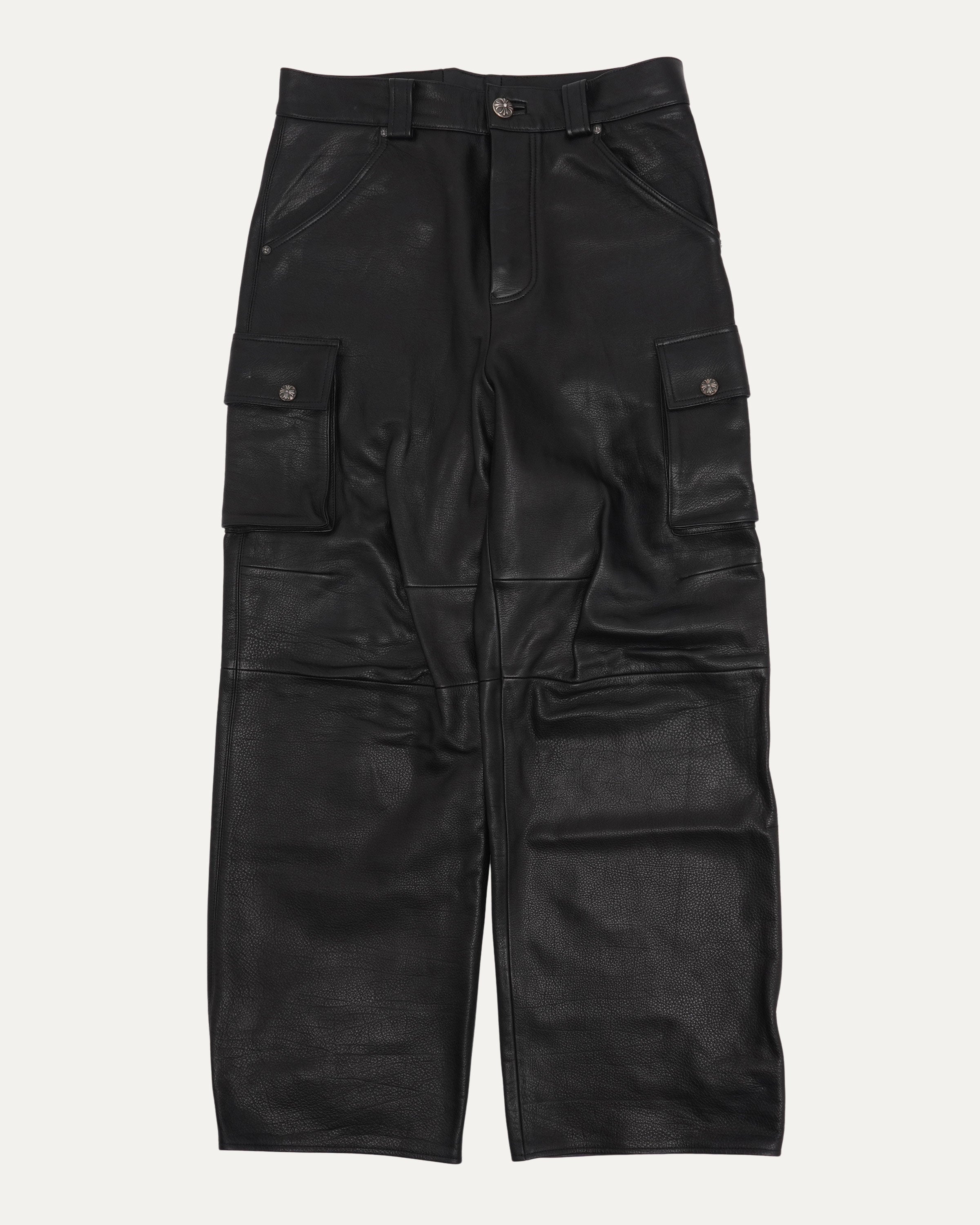 Chrome Hearts Leather Cargo Pants – Justin Reed