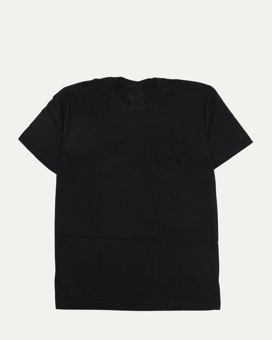 Cannes Tonal Neck Logo Pocket T-Shirt
