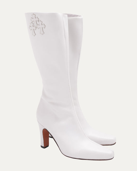 Cemetery Cross Patch Sugar Jones Boots