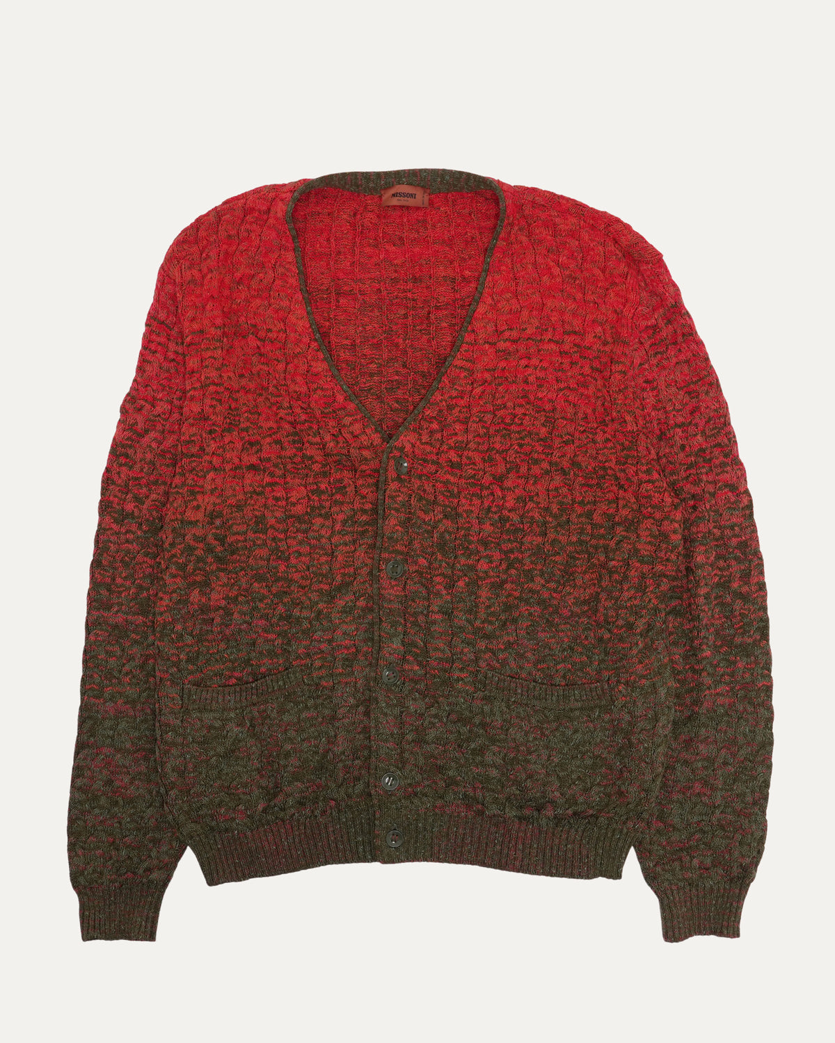 Cable Knit Cardigan Sweater