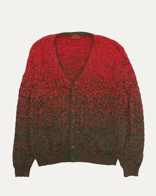 Cable Knit Cardigan Sweater