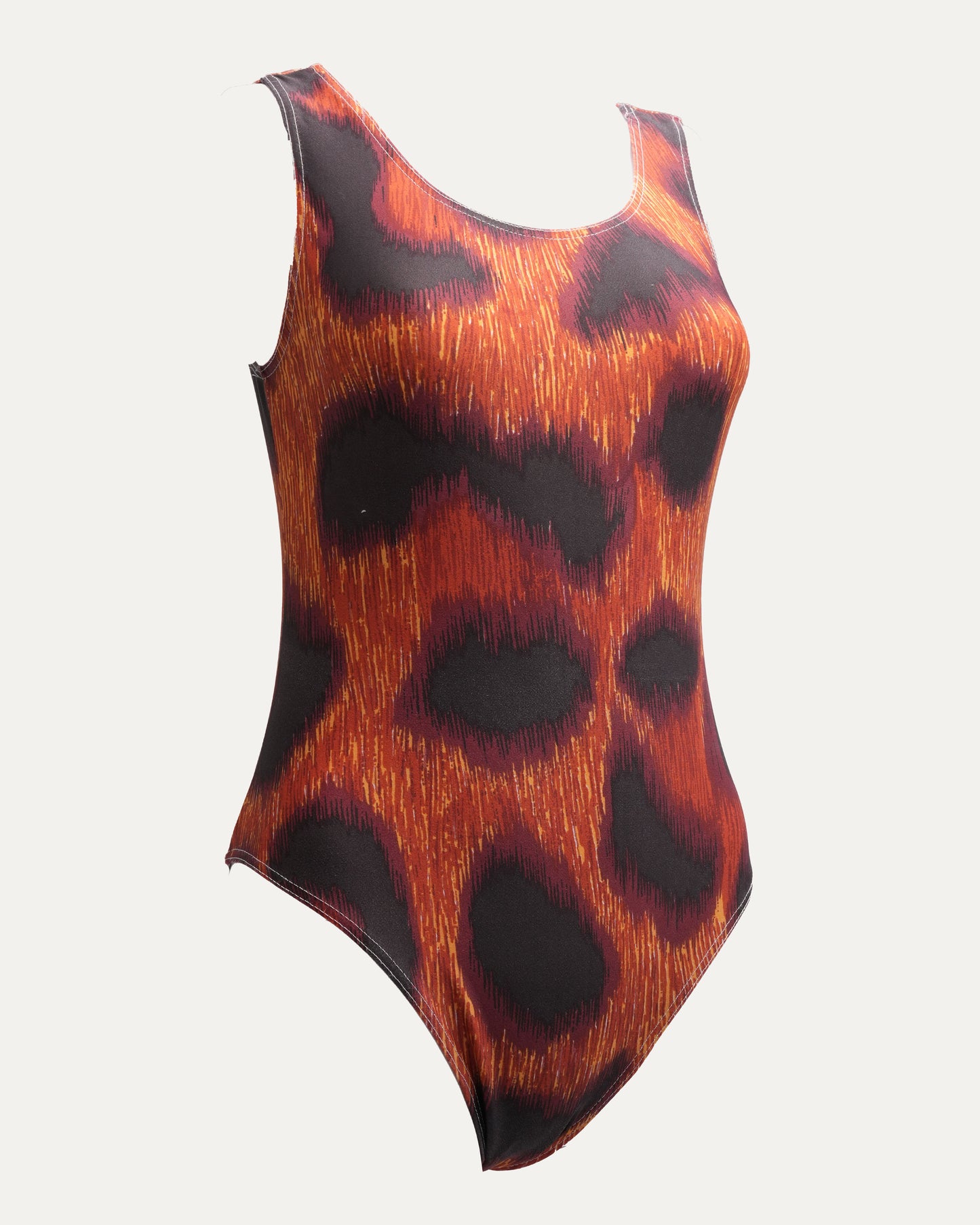 SS 1994 "Cafe Society" Printed Bodysuit