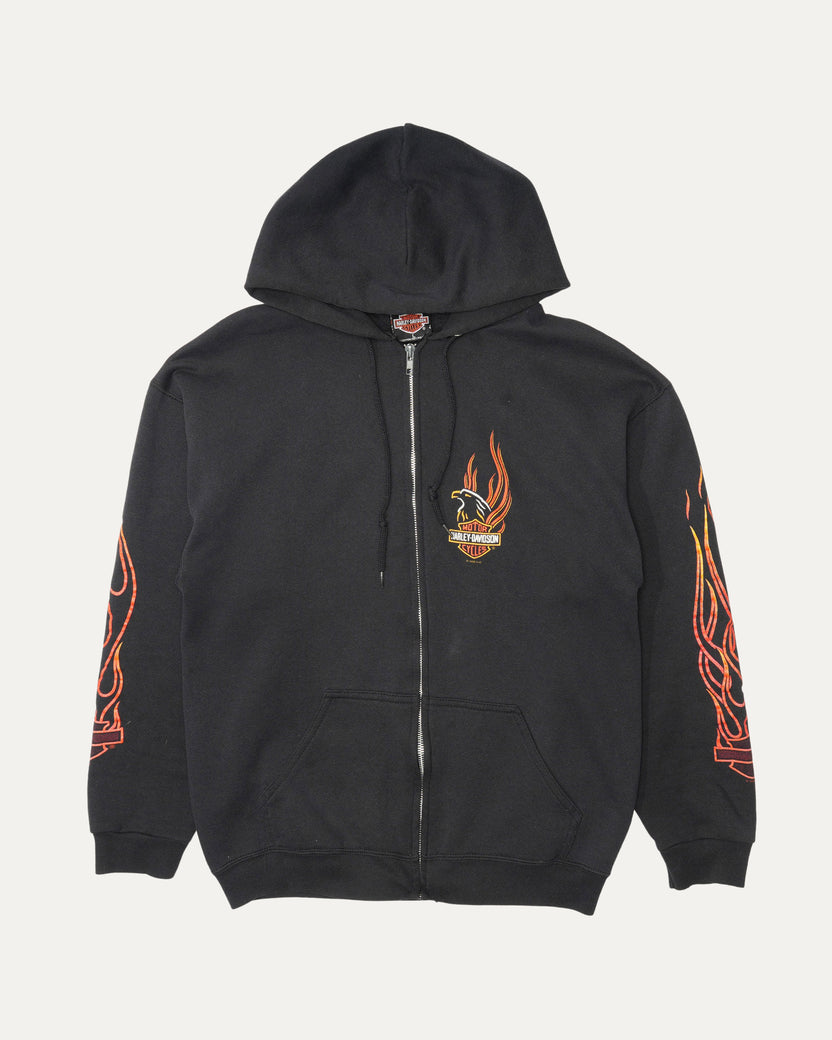 Harley Davidson Galesburg Zip Up Hoodie