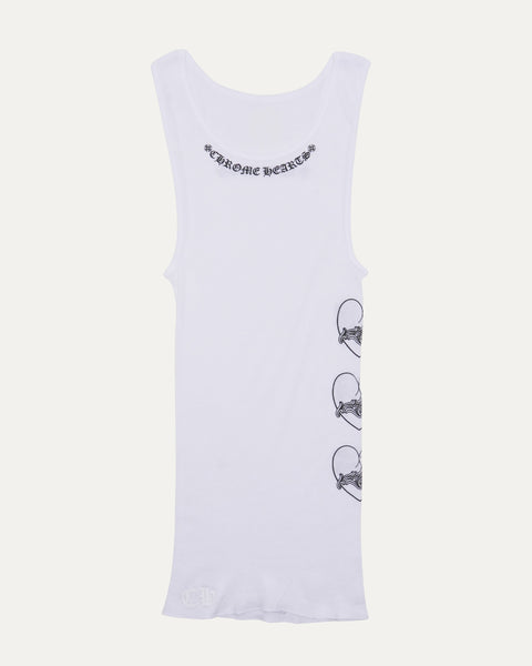 Chrome Hearts Love You Ribbed Tank Top – Justin Reed