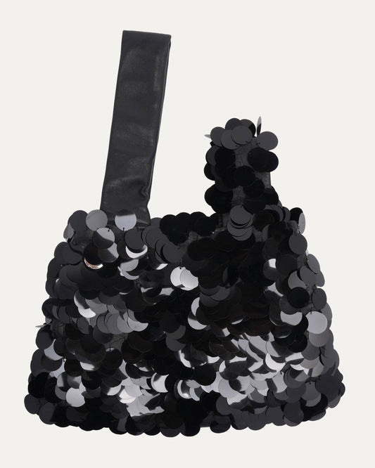 Sequin Double Handle Bag