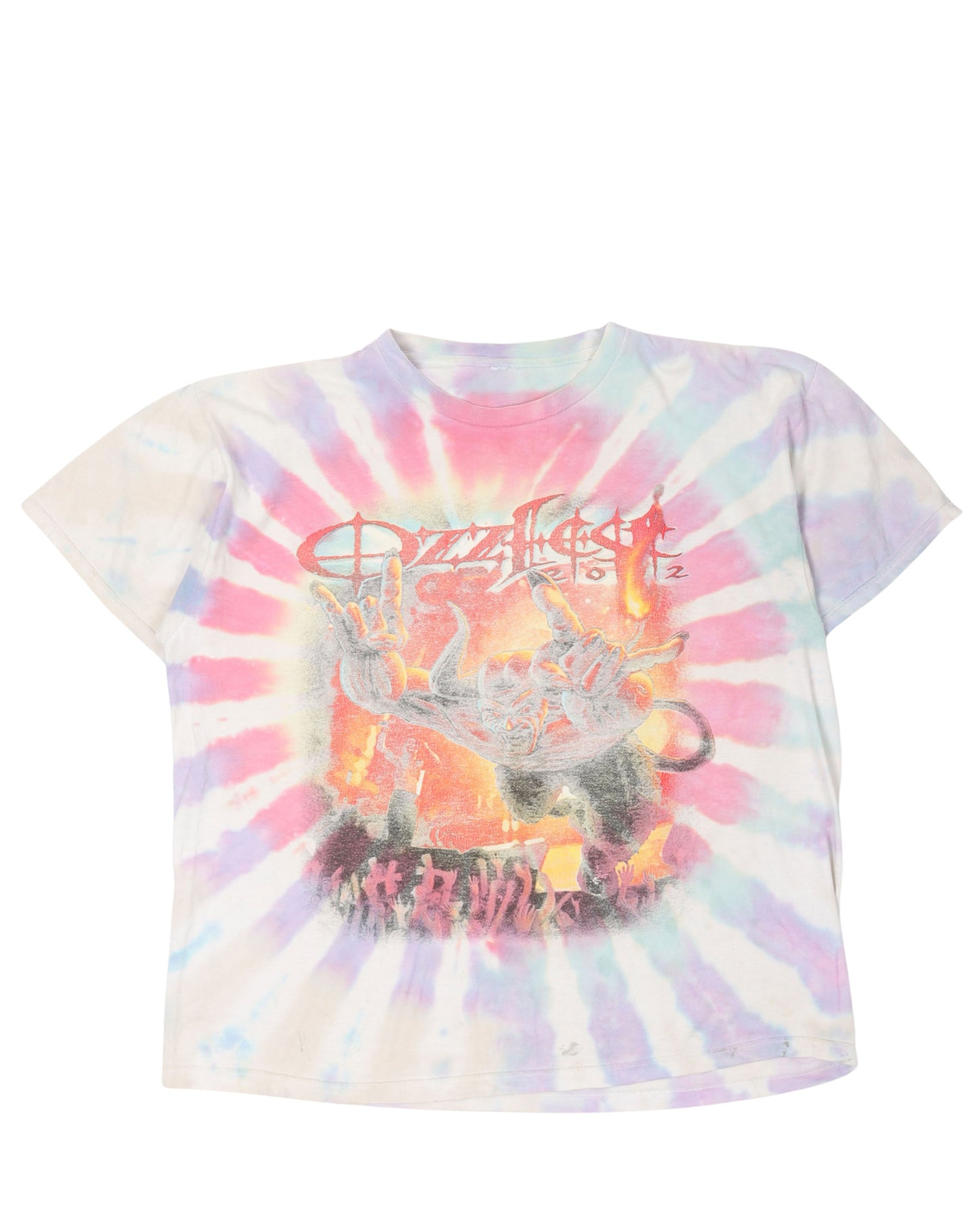 Ozzfest Tie Dye T-Shirt