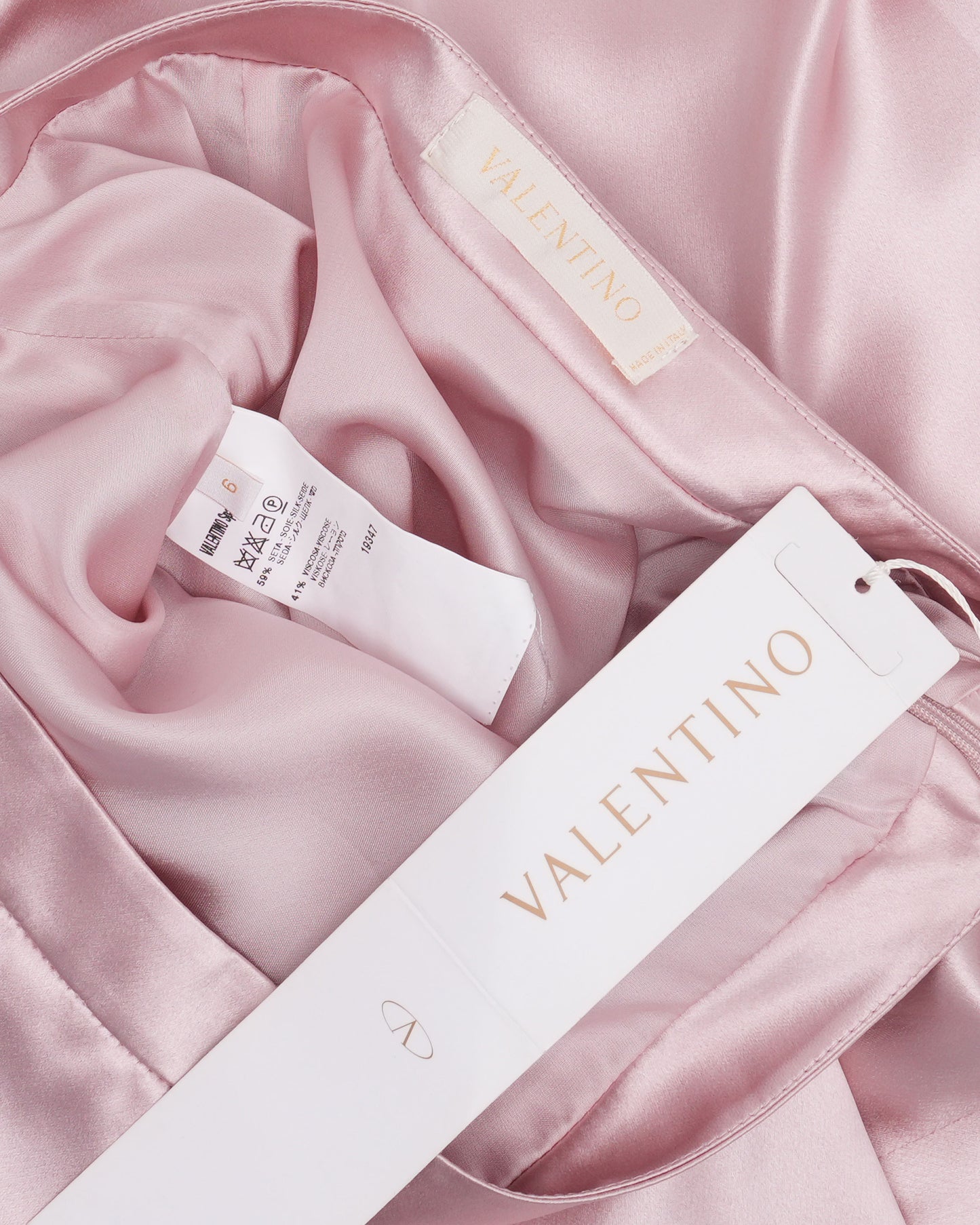 SS 2004 Pink Silk Skirt