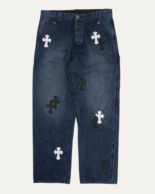 Turbo Diesel Cross Patch Carpenter Jeans