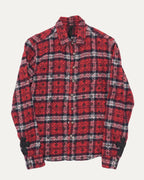 Cross Patch Loose Ends Flannel Shirt