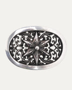 Oval Star Belt Buckle
