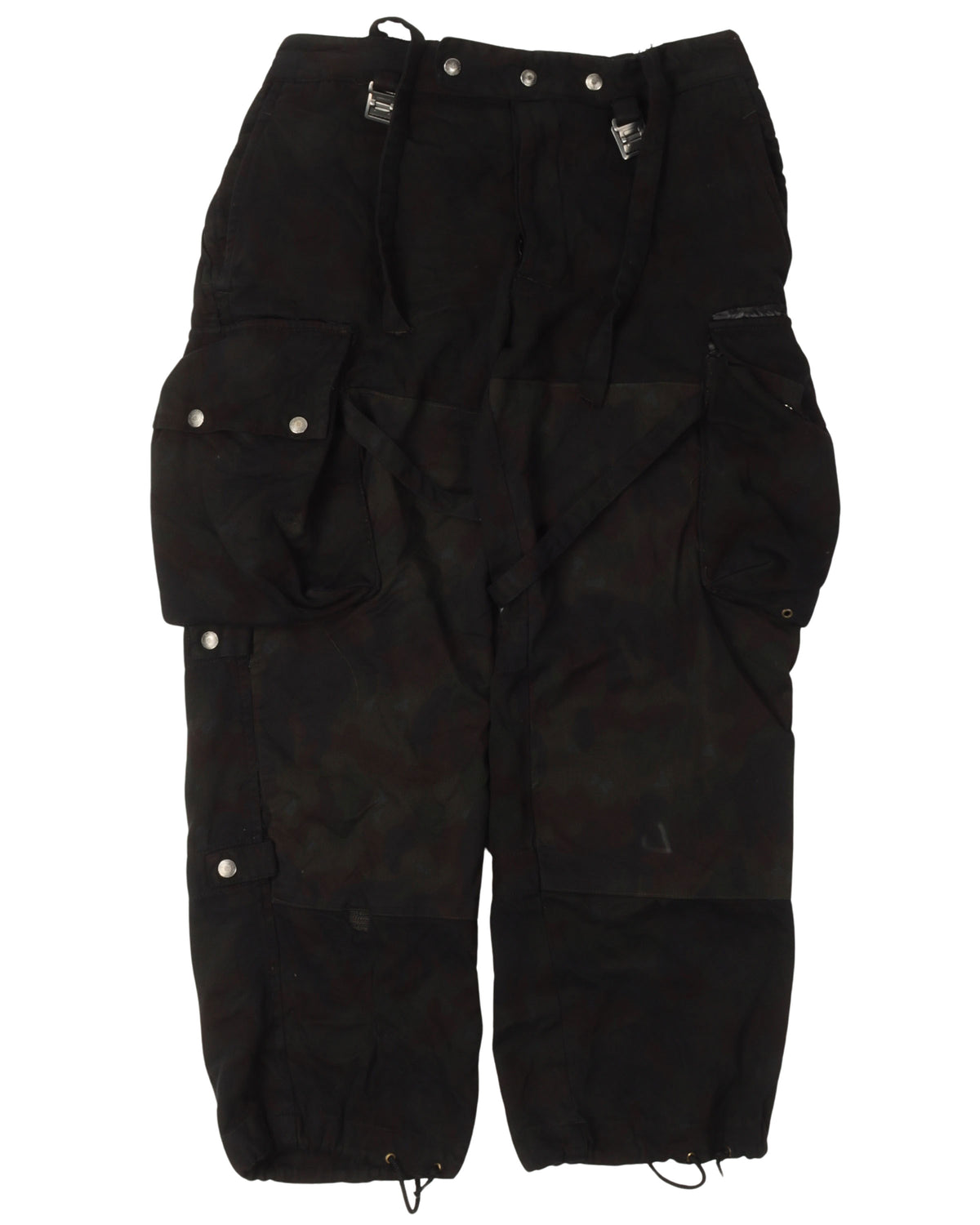 Modified Over-Dyed Swiss Alpenflage Cargo Pants