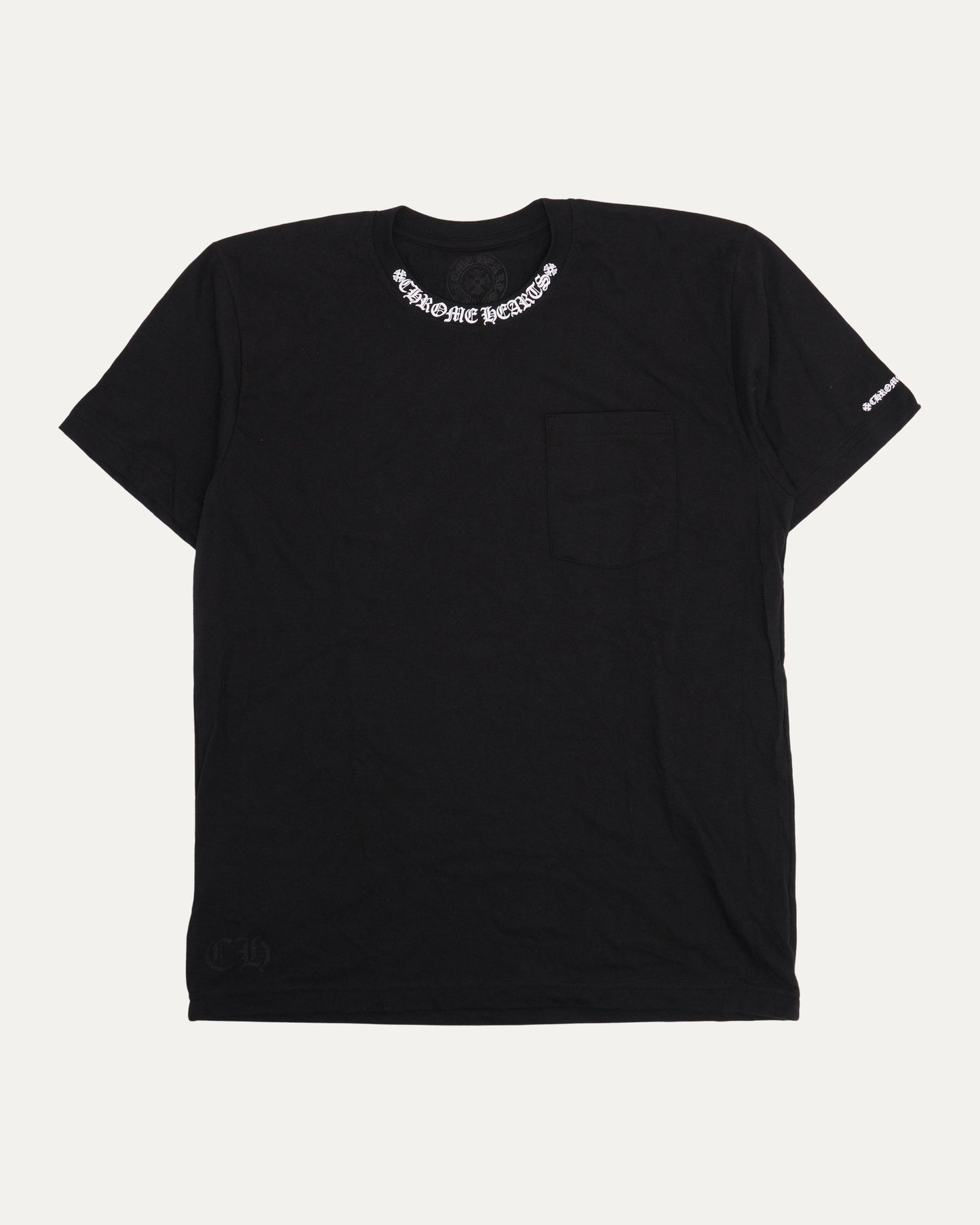 Neck Logo Pocket T-shirt