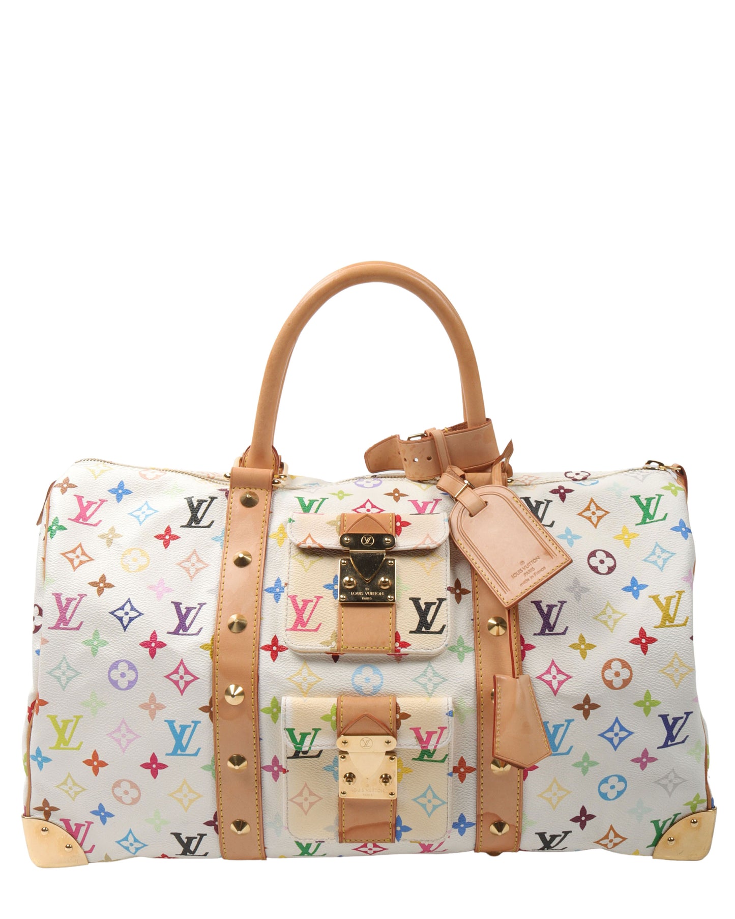 Takashi Murakami Multicolor Keepall 45