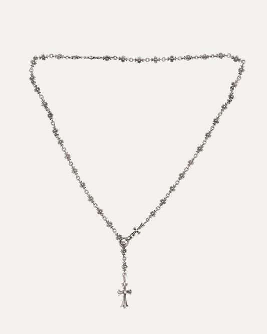 Tiny E Choke Chain Necklace