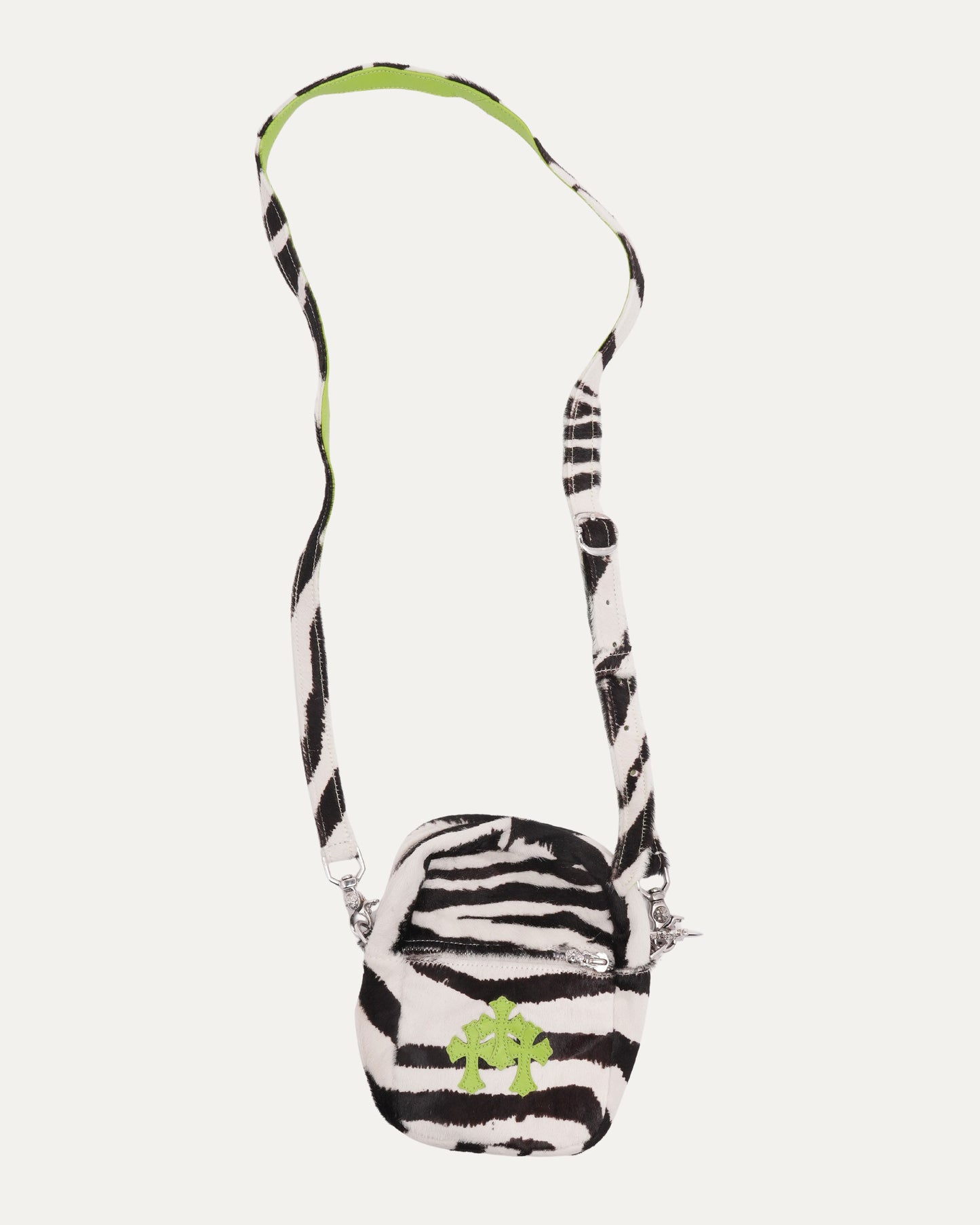 Cemetery Cross Patch Zebra Cross Body Taka Bag
