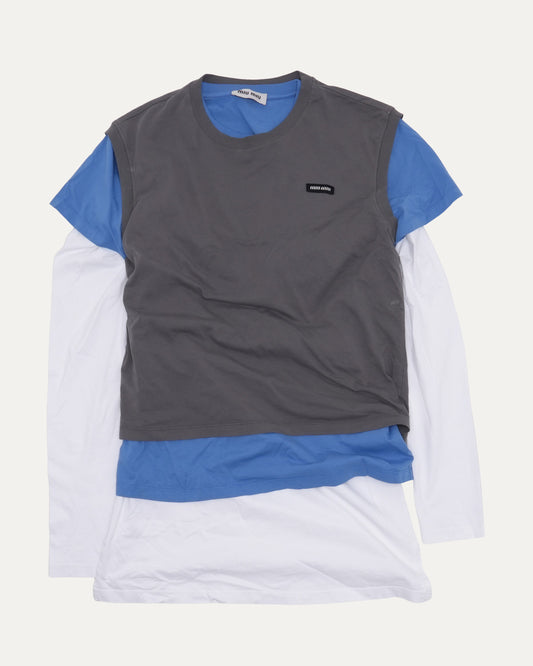 3-Piece Layered T-Shirt