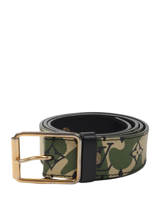 Takashi Murakami Camouflage Belt