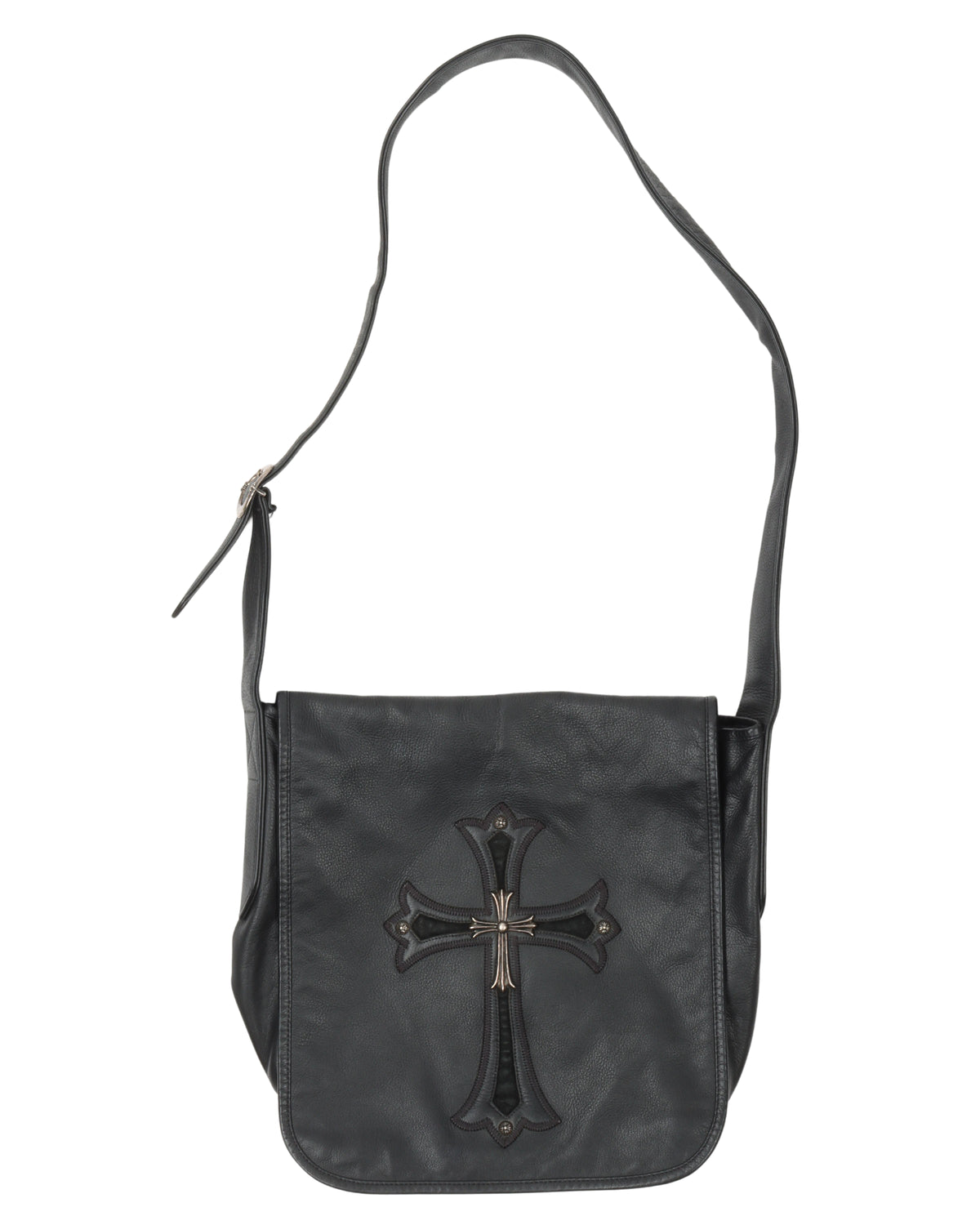 Leather Cross Messenger Bag