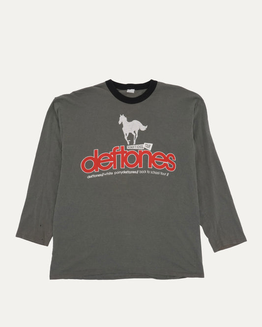 Deftones Back to School Euro Long Sleeve T-Shirt