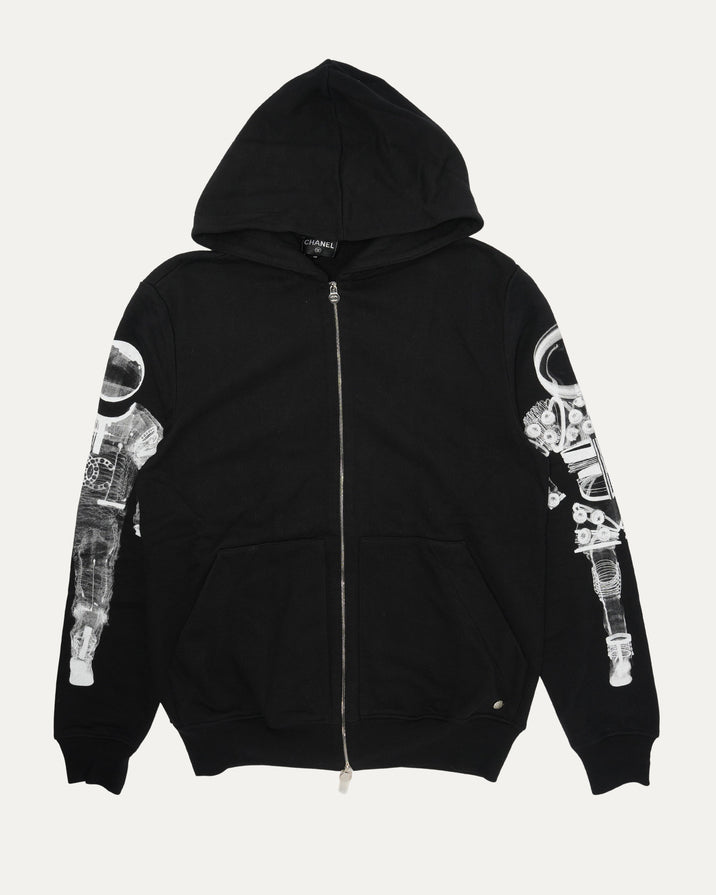 AW17 Astronaut Zip Up Hoodie