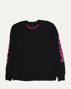 Neck Logo Long Sleeve Pocket T-Shirt