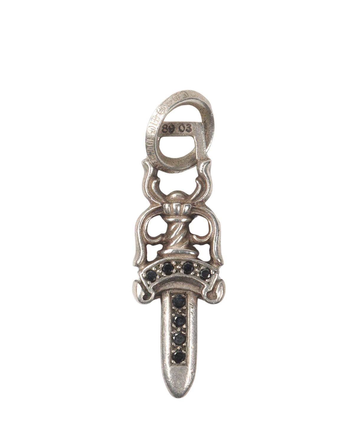 Black Diamond Dagger Pendant