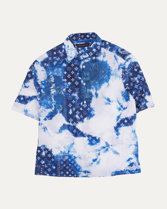Bandana Monogram Short Sleeve Shirt