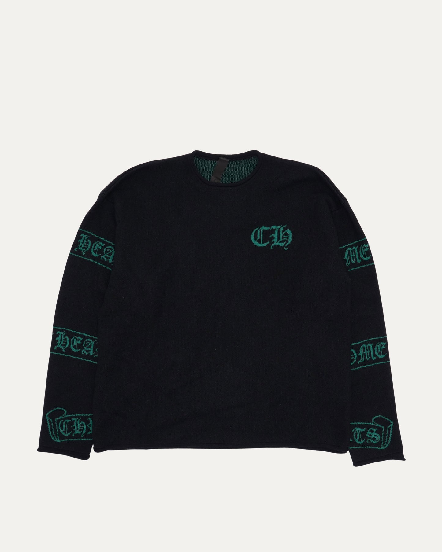 Online Exclusive Cashmere Scroll Logo Sweater