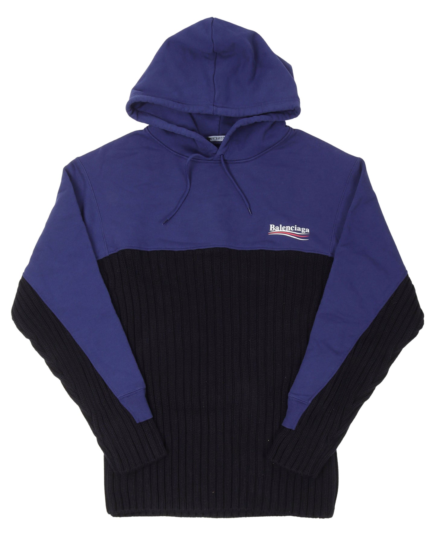 Campaign Hybrid Knit Hooded Sweatshirt