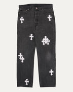 Levi's 501 Cross Patch Jeans