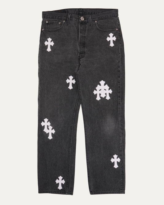 Levi's 501 Cross Patch Jeans